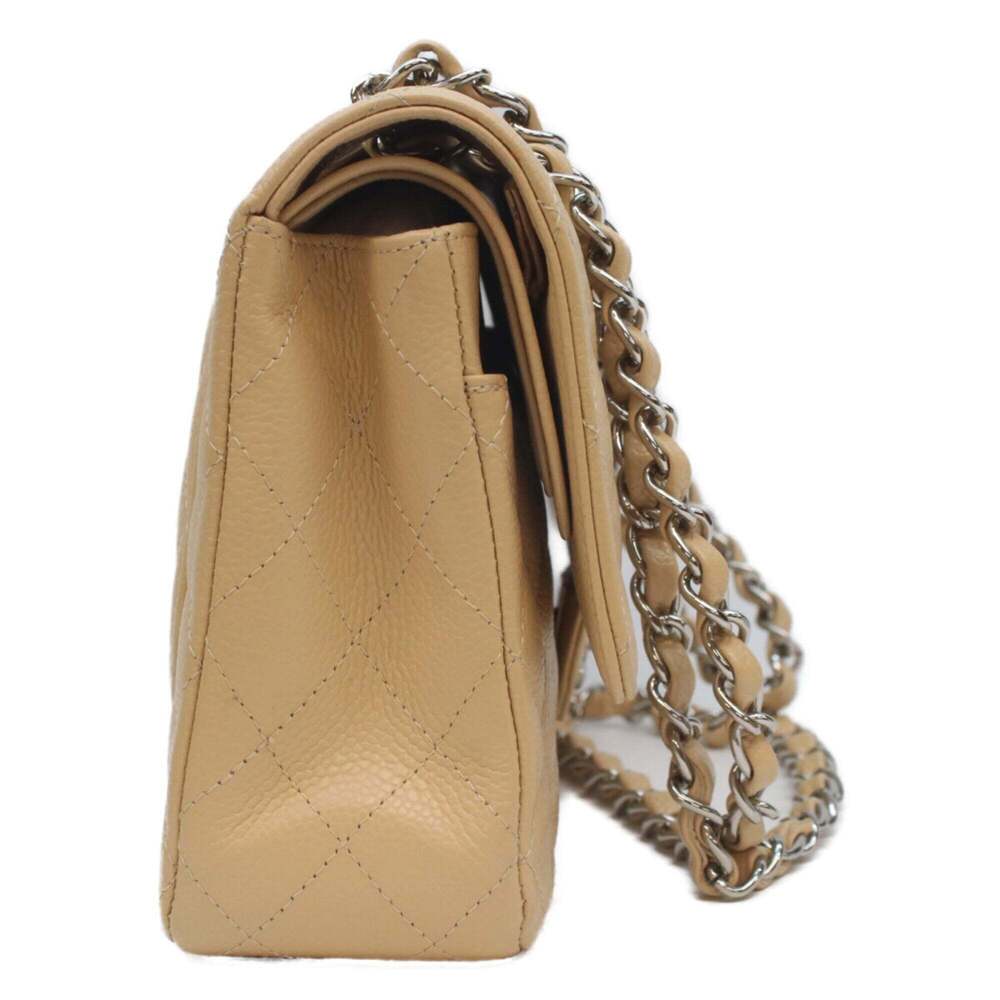 CHANEL Beige Double Flap Matelassé 25 - Picture 4 of 9